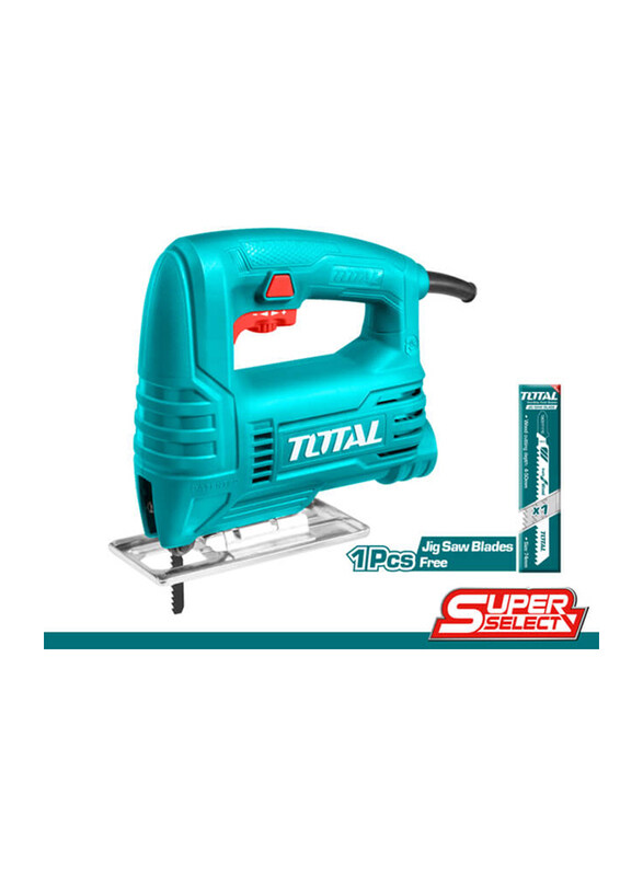 

Total Jig Saw Machine with 1 Blade, 400W, TS2045565, Multicolour