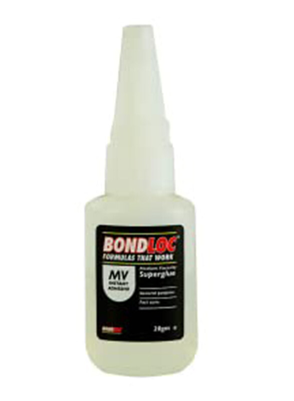 

Bondloc 50g Viscosity General Purpose Superglue, BCAMV-50 MV, Clear