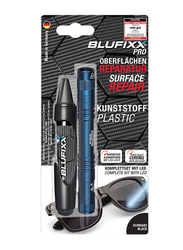 Blufixx 2-Piece Surface Repair Kit for Plastic Housing 5G with Led Light, Grey