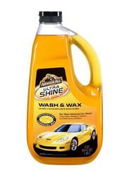 Armor All 64oz Ultra Shine Car Wash & Wax Cleaner, 70111, Yellow
