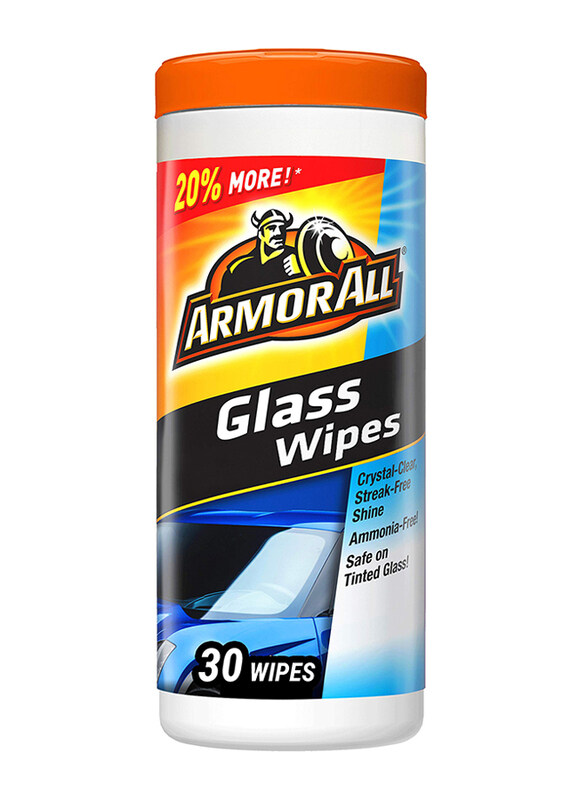 

Armor All Glass Wipes, 70136, Multicolour