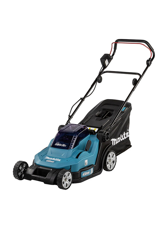 

Makita Cordless Lawn Mower, DLM382Z, Teal/Black