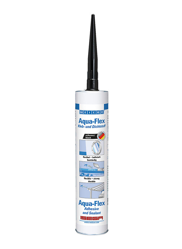 

Weicon 310ml Aqua Flex Black Adhesive & Sealant, Black