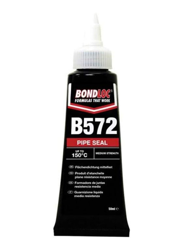 

Bondloc 50ml Pipe Seal Slow Cure, BONB57250, Black