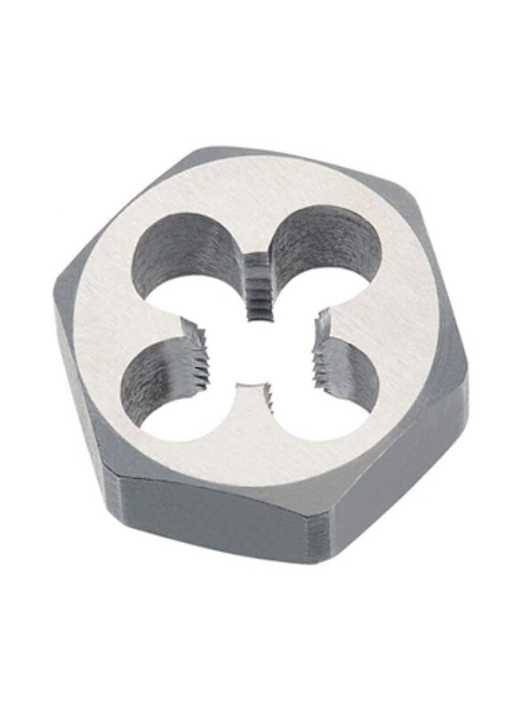 

Volkel 22 x 2.0mm Metric-Fine ISO Thread DIN 13 Hexagon Die Nuts, 26196, Silver