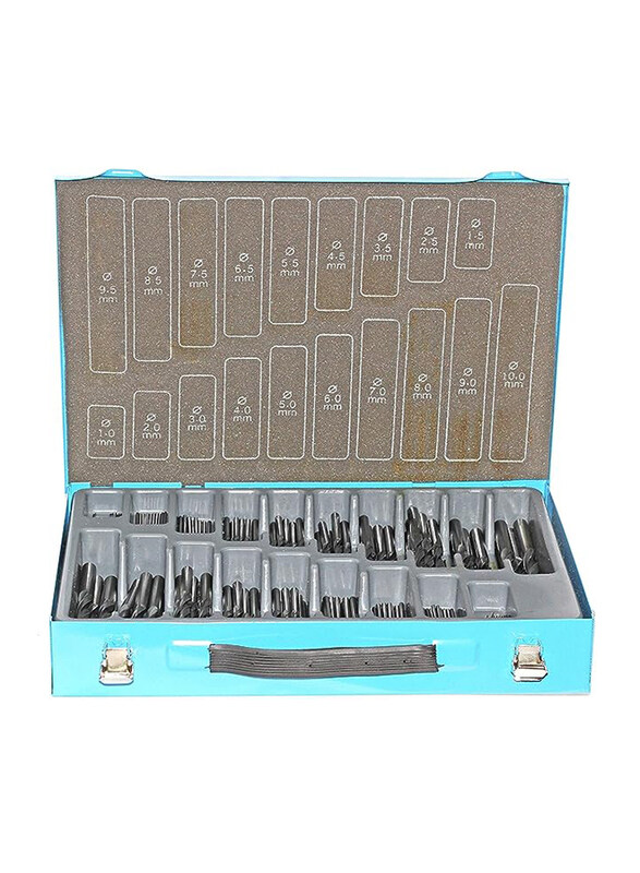 

Craft Pro Hss Roll Forged Jobber Drill Set 1-10mm, 170 Pieces, Grey