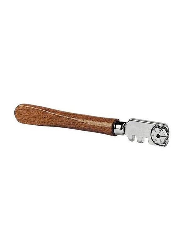 

Stanley Glass Cutter with 6 Steel Rollers, Brown/Silver