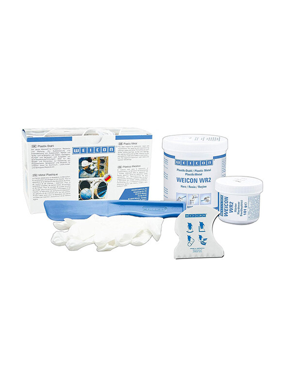 

Weicon 500g Wr2 Epoxy Resin Adhesive, 10350005, White