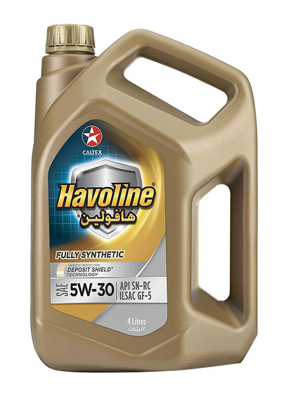 

Caltex Gasoline Engine Oil Havoline Fully Synthetic 5W-30, 4L