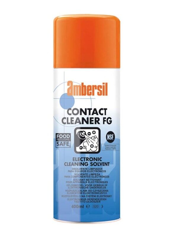 

Ambersil 400ml Contact Cleaner FG, Multicolour