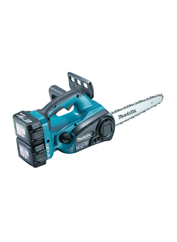 

Makita 250mm Cordless Chain Saw, DUC252PT2, Teal/Black