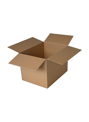 Tamtek Cardboard Carton Box, 45 x 45 x 70cm, Brown