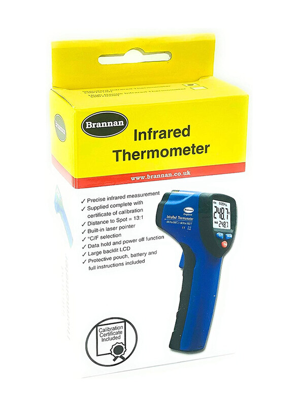 

Brannan Hand Held Infrared Thermometer 50 to 550 C & F, Blue