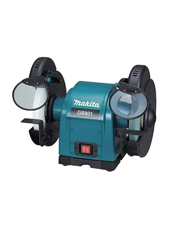 

Makita Corded Bench Grinder, 550W, GB801, Blue/Black