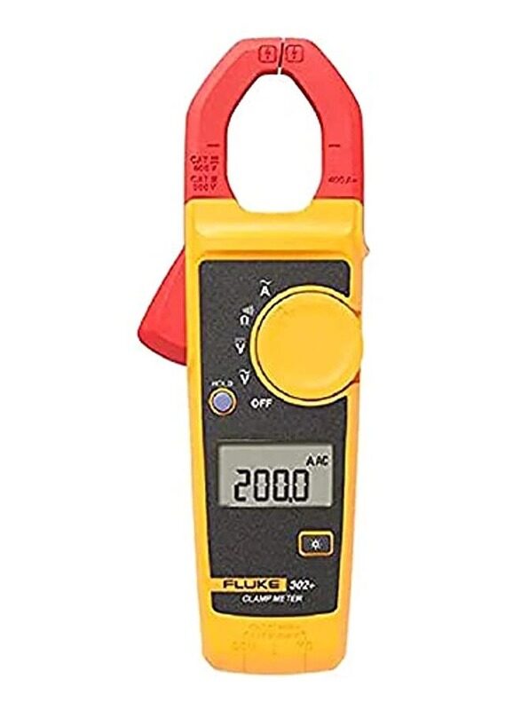 

Fluke 302+ Digital Clamp Meter, Multicolour