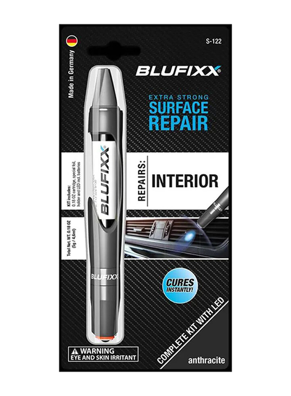 Blufixx Surface Repair Kit for Car Interior 5G with Led Light, Multicolour