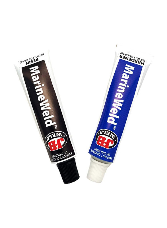 

J-B Weld 2 oz 2-Piece Marineweld Marine Epoxy Adhesive, 8272, Black/Blue