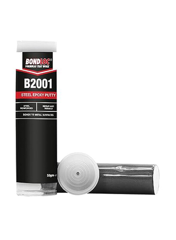 

Bondloc 50g Metal Epoxy Repair Putty, B2001, Black