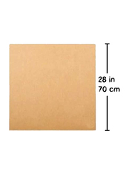 Tamtek Cardboard Carton Box for Moving, Shipping and Packing, 15 Pieces, 45 x 45 x 70cm, Brown