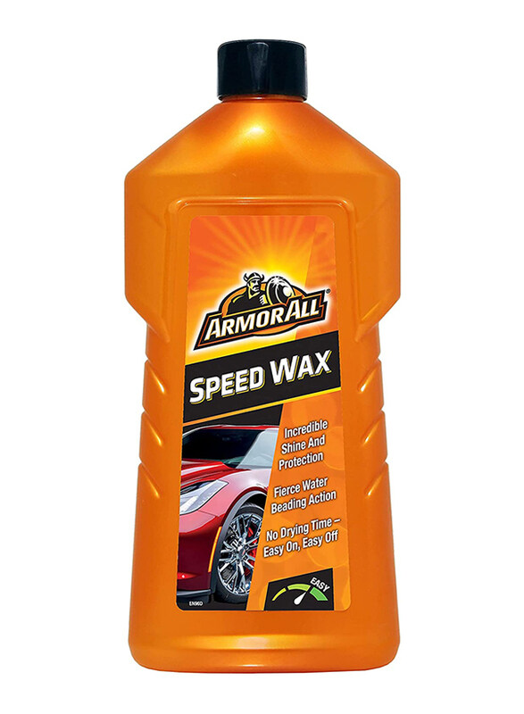 

Armor All 500ml Speed Wax for Shine & Protection, 70176, Multicolour