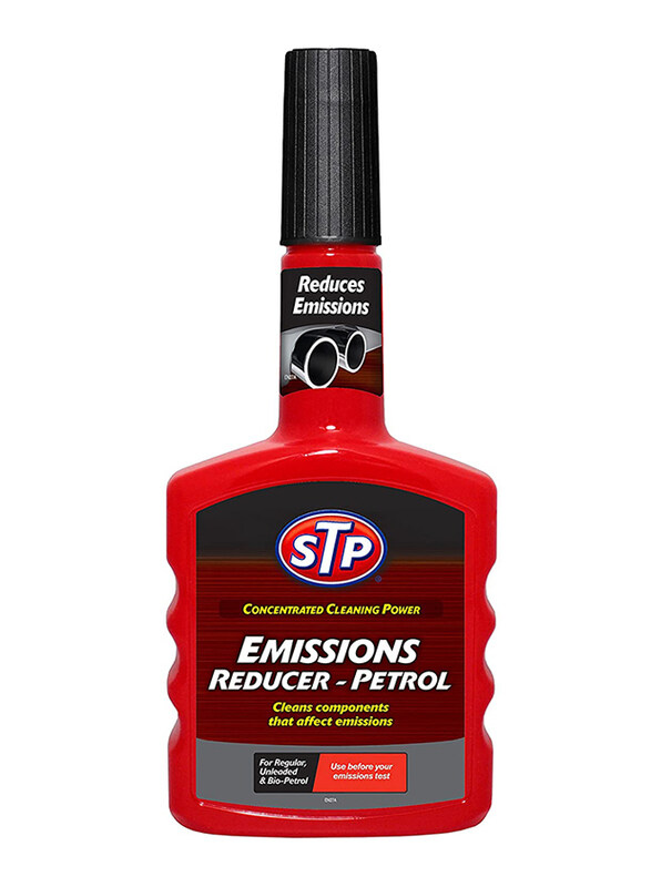 

STP 400ml Emissions Reducer Petrol for Clean Components, 78400, Red