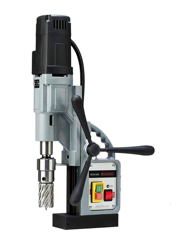 

Euroboor ECO 50S Magnetic Drilling Machine, 1250W, Silver