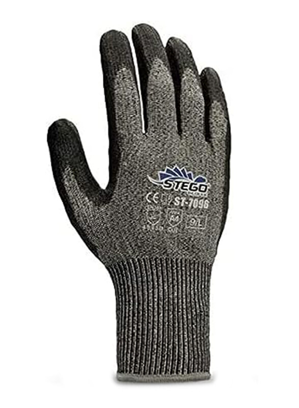

Stego Cut Protection Safety Gloves, St-7096, Multicolour, X-Large