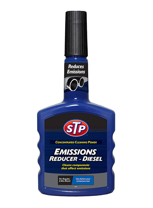 STP 400ml Emissions Reducer Diesel for Clean Components, 79400, Dark Blue