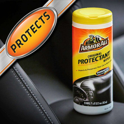 Armor All 2-Piece Original Protectant & Cleaning Wipes Twin Pack, 10849, Multicolour