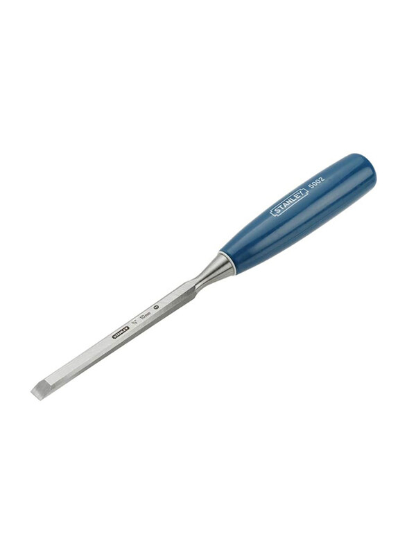 

Stanley 8mm Bevel Edge Chisel, 0-16-537, Blue/Silver