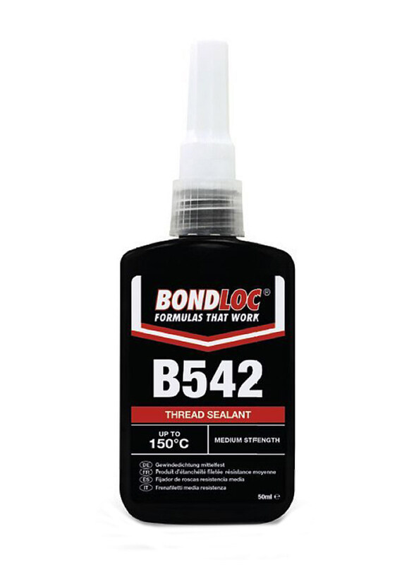 

Bondloc 25ml Hydraulic Clam Sealant, B542, Black