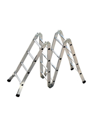 EMC Aluminium Multi-Purpose 24 Steps Ladder, Silver