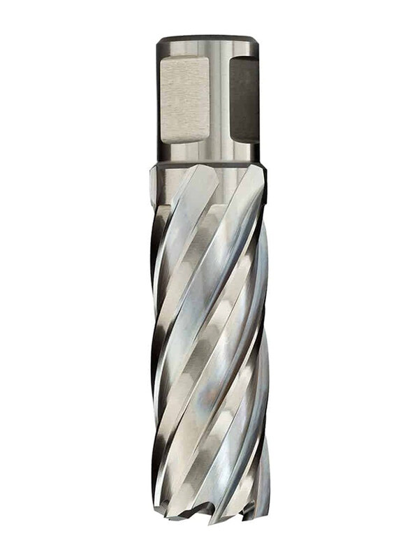 

Euroboor HSS Annular Cutter, 12mm x 55mm, Silver