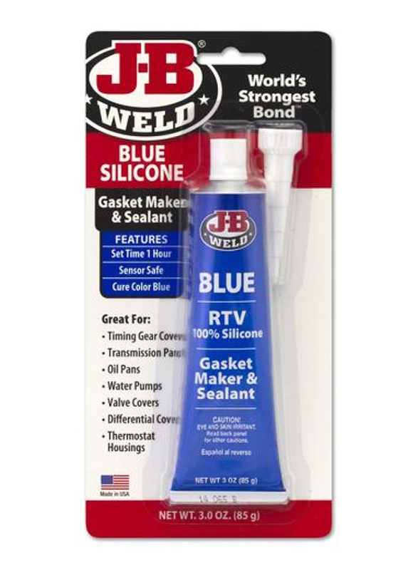 J-B Weld 100% Silicone Gasket Maker & Sealant, Blue