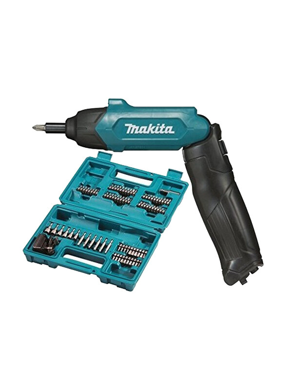 

Makita 3.6V Screwdriver Complete with Built-in Battery, 6W, DF001DW, Blue