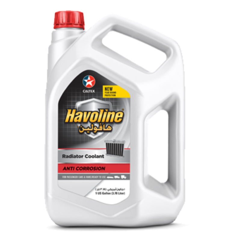 Caltex 3.78 Liters Havoline Radiator Coolant, White