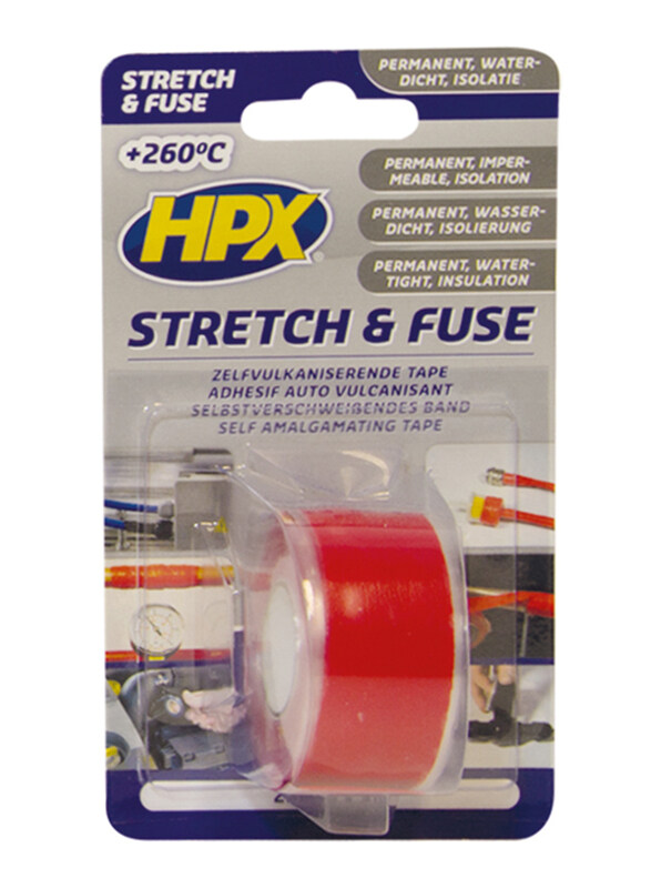 

HPX SO2503 Stretch & Fuse Self Fusion Tape, 25mm x 3m, Red