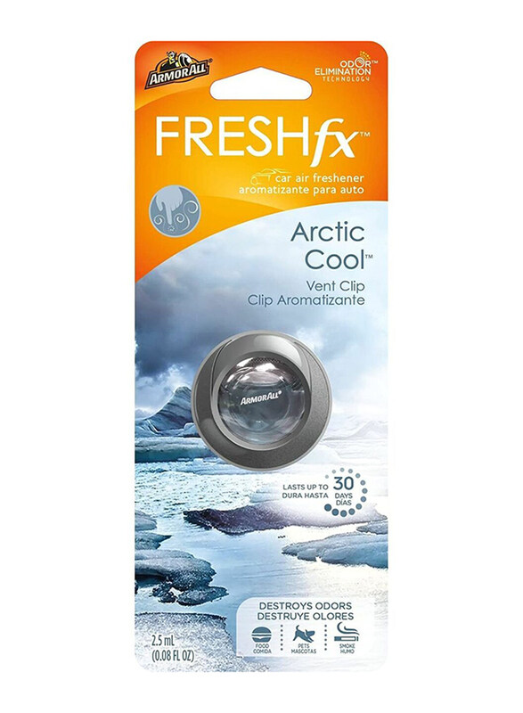 

Armor All 2.5ml Fresh FX Artic Cool Car Air Freshener, 18554, Multicolour