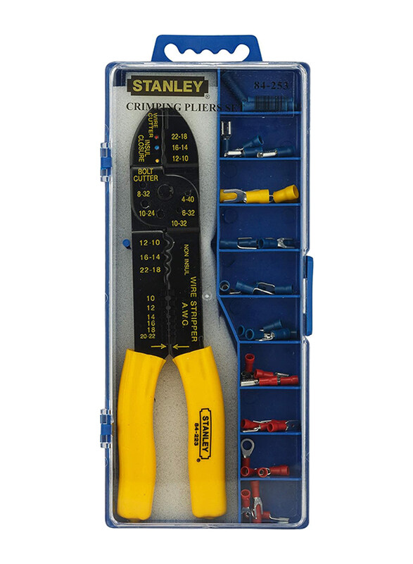

Stanley 9/230mm Crimping Pliers Set 0-84-253, Multicolour