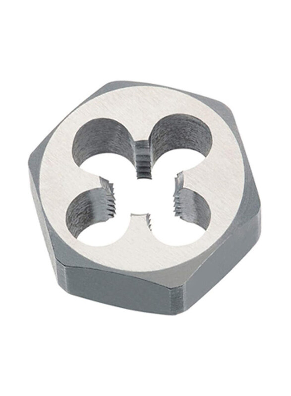 

Volkel 12 x 1.5mm Metric-Fine ISO Thread Din 13 Hexagon Die Nuts, Silver