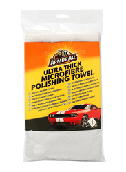 Armor All Ultra Thick Microfiber Polishing Towel, 40074, White