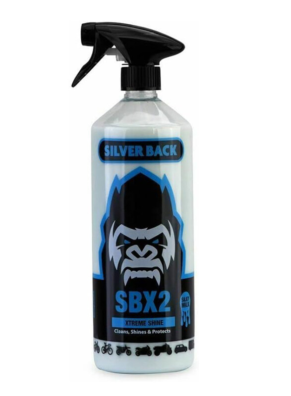 

Silver Back 1L SBX2 Silky Milk Xtreme Protect & Shine Spray for All Automotive Vehicles, Multicolour