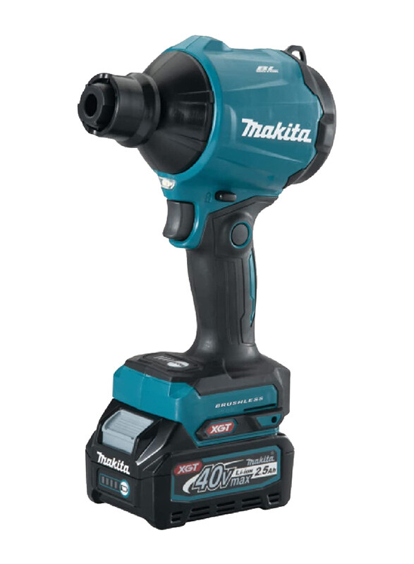 

Makita 40V Max XGT Lithium-ion Brushless Cordless Dust Blower/Inflator with BL4020 XGT Battery and DC40RA Charger, AS001GA101, Blue/Black