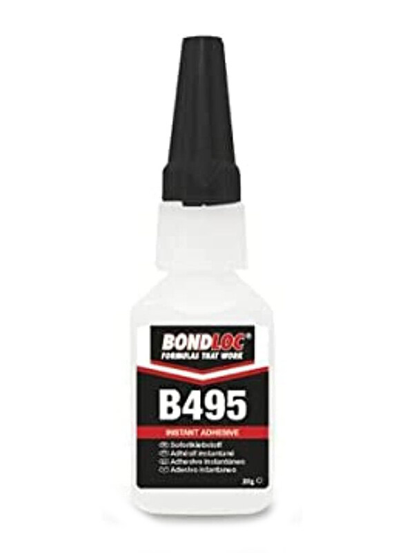 

Bondloc 20g B495 Cyanoacrylate Adhesive, BON346, Black