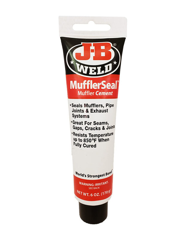

J-B Weld 6 oz Mufflerseal Muffler Cement Plastic Tube, 37906, White