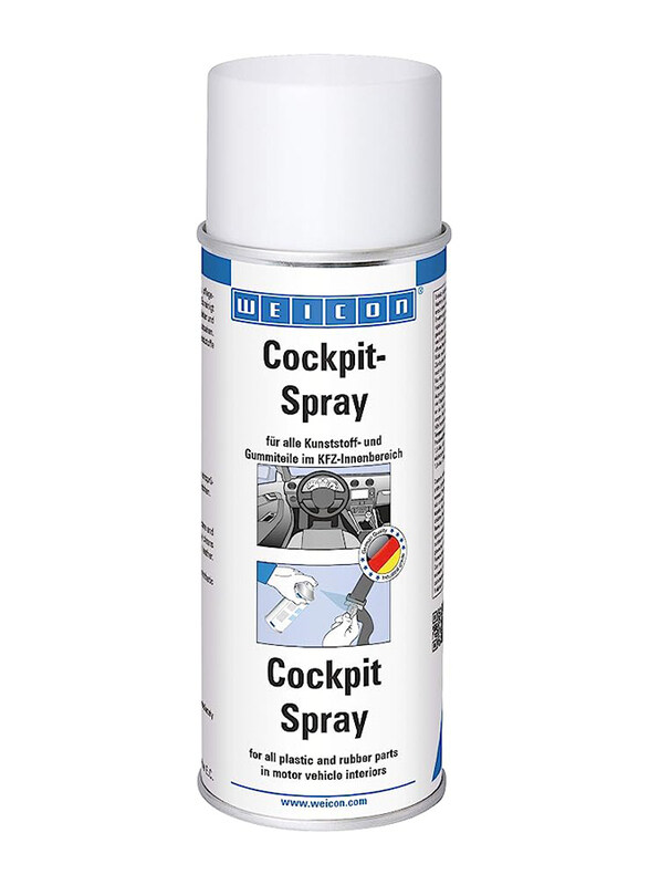 

Weicon 400ml Cockpit Spray for All Rubber & Plastic Parts, White