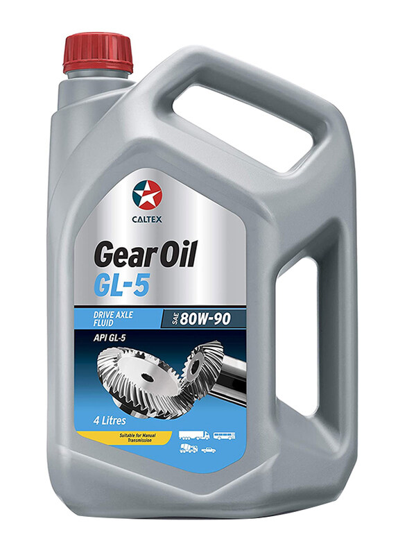 

Caltex 4 Liters Gear Oil, Gl-5 Sae 80W-90, Silver