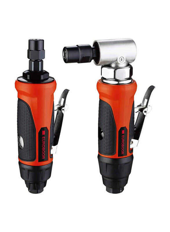 

Euroboor ADG.2A Air Die Grinder, 193 x 70mm, Orange/Silver/Black