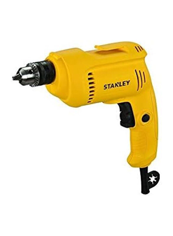 

Stanley Corded 550W 10mm Rotary Drill, STDR5510C-B5, Black/Yellow