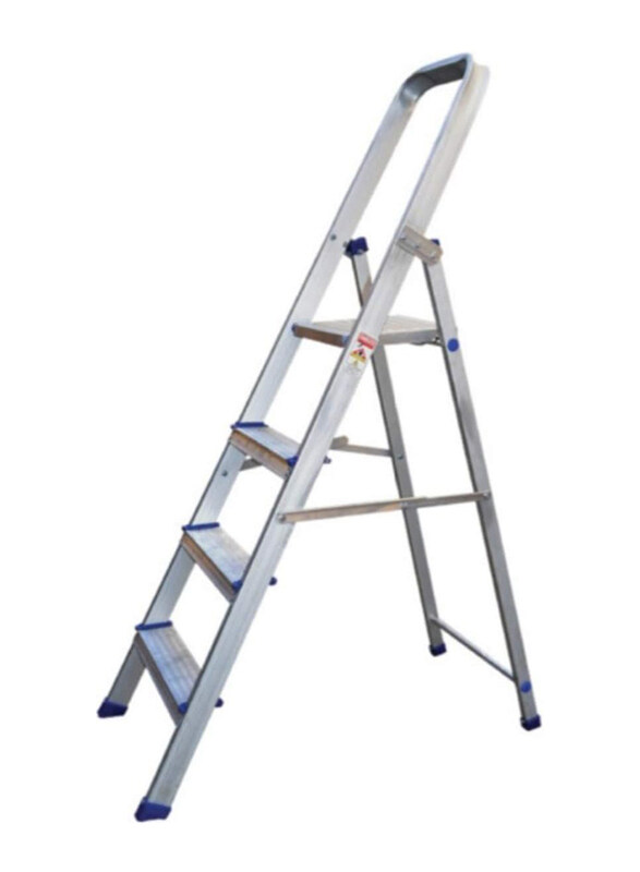 

EMC 5 Step Platform Ladder, Silver